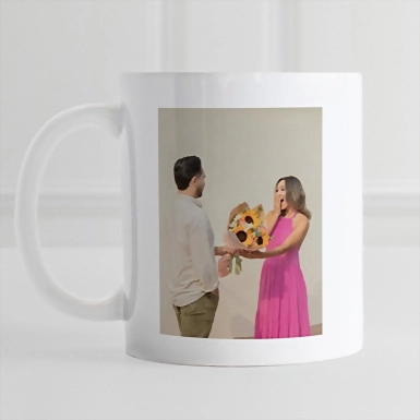 Personaliza Taza Blanca con Fotografía 11 oz 21004
