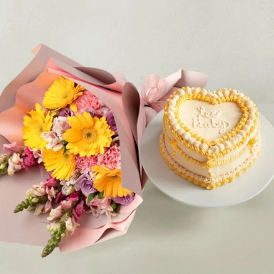 Kit Leo, flor y pastel 21120