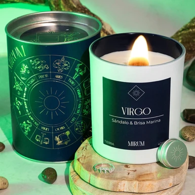 Vela con Anillo Signo Virgo Mirum 21125