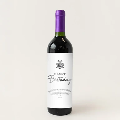 Concha y toro with personalized label 21174-P