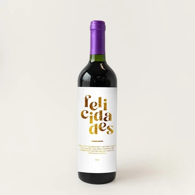 Concha y toro with personalized label 21224-P