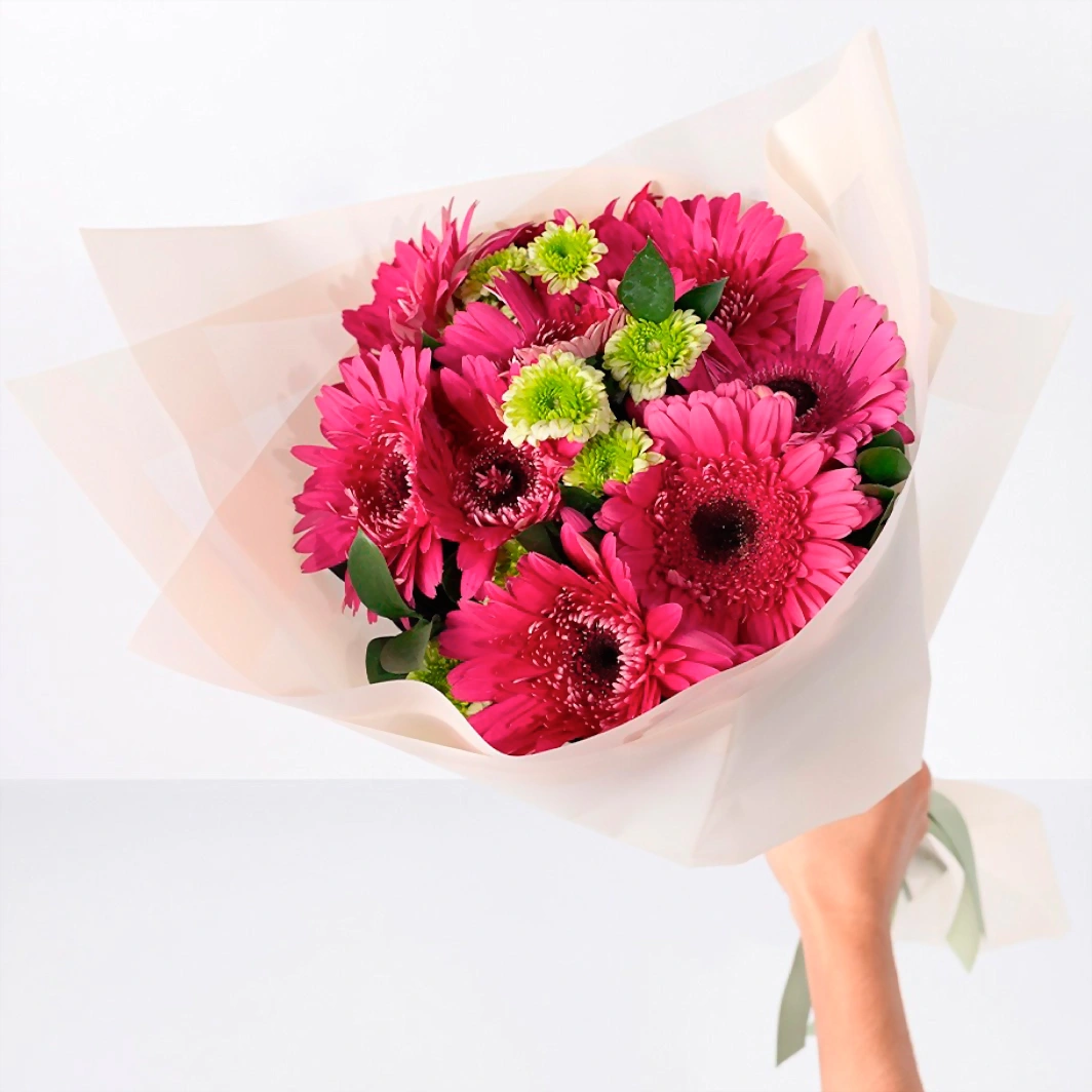 Fiusha Gerbera Bouquet 21317