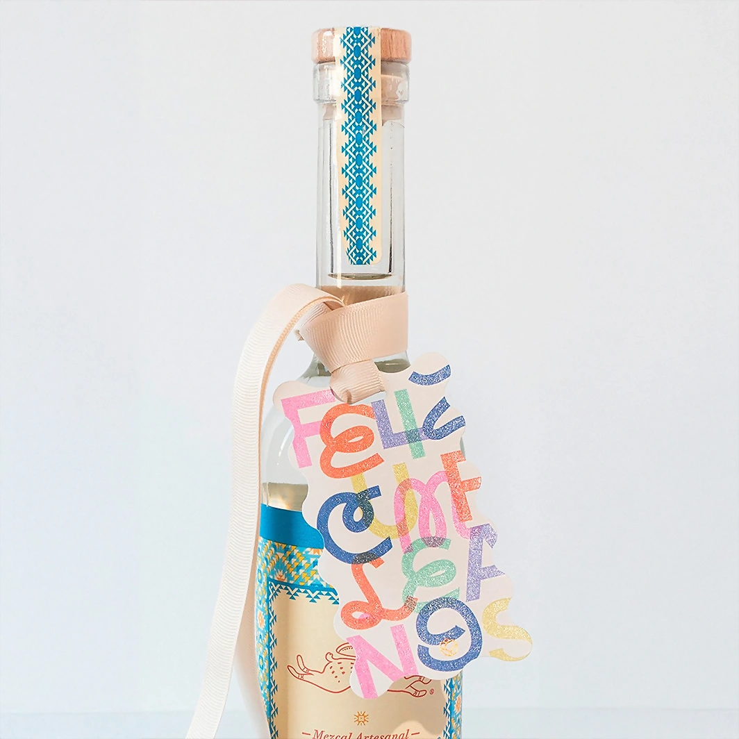 Mezcal con Distintivo Feliz Cumpleaños 21467