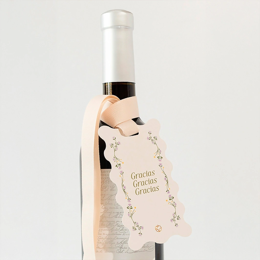 Vino con Distintivo Gracias 21469