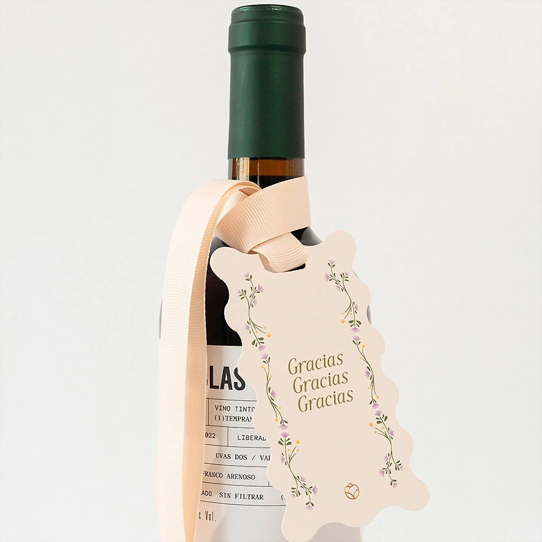 Vino con Distintivo Gracias 21470