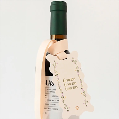 Vino con Distintivo Gracias 21470