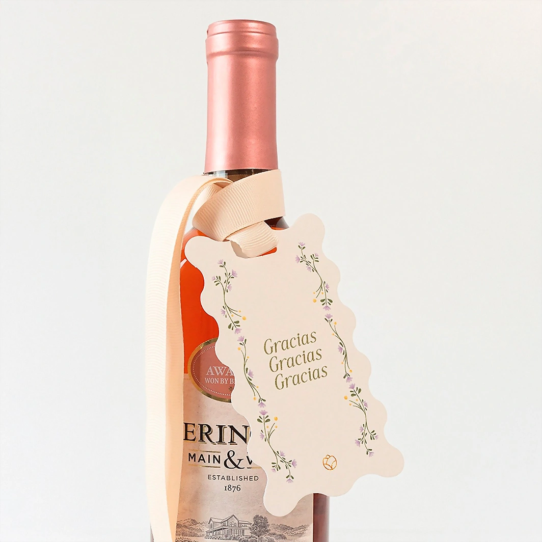 Vino con Distintivo Gracias 21473