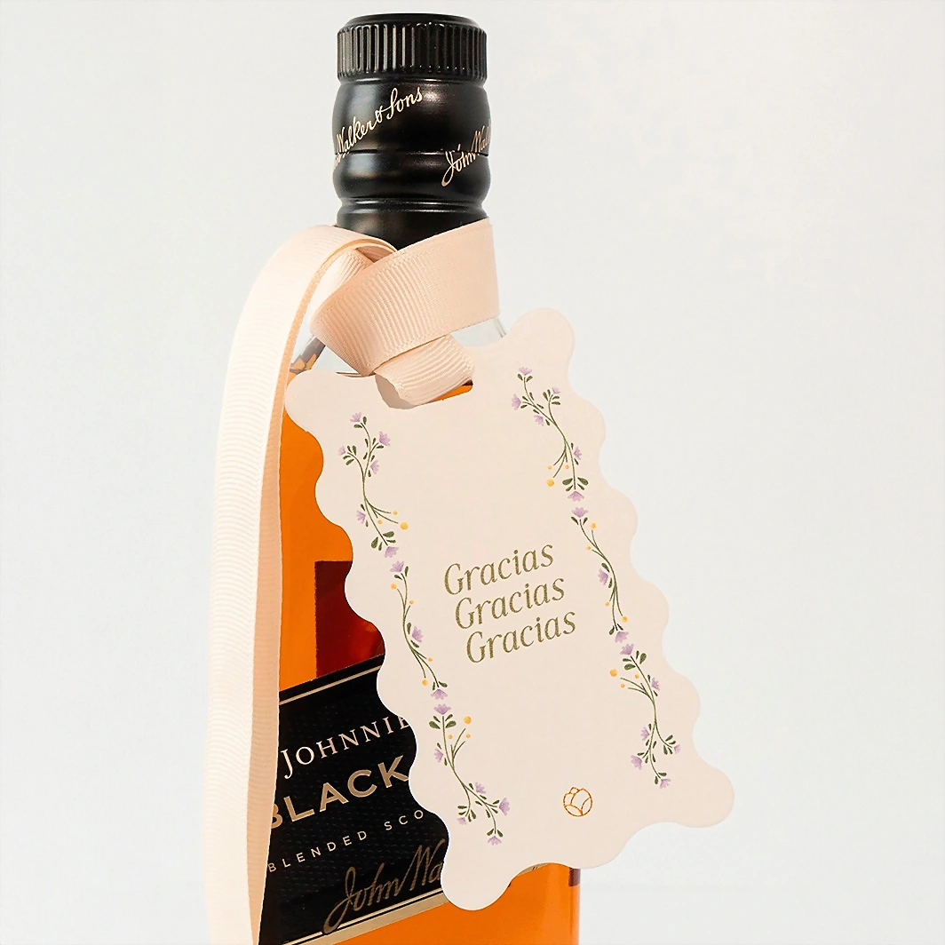 Whisky con Distintivo Gracias 21477