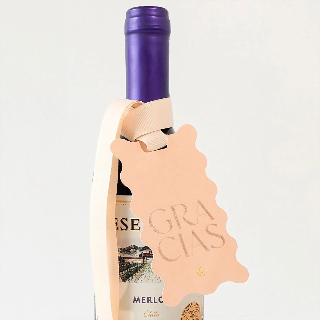 Vino con Distintivo Gracias 21482