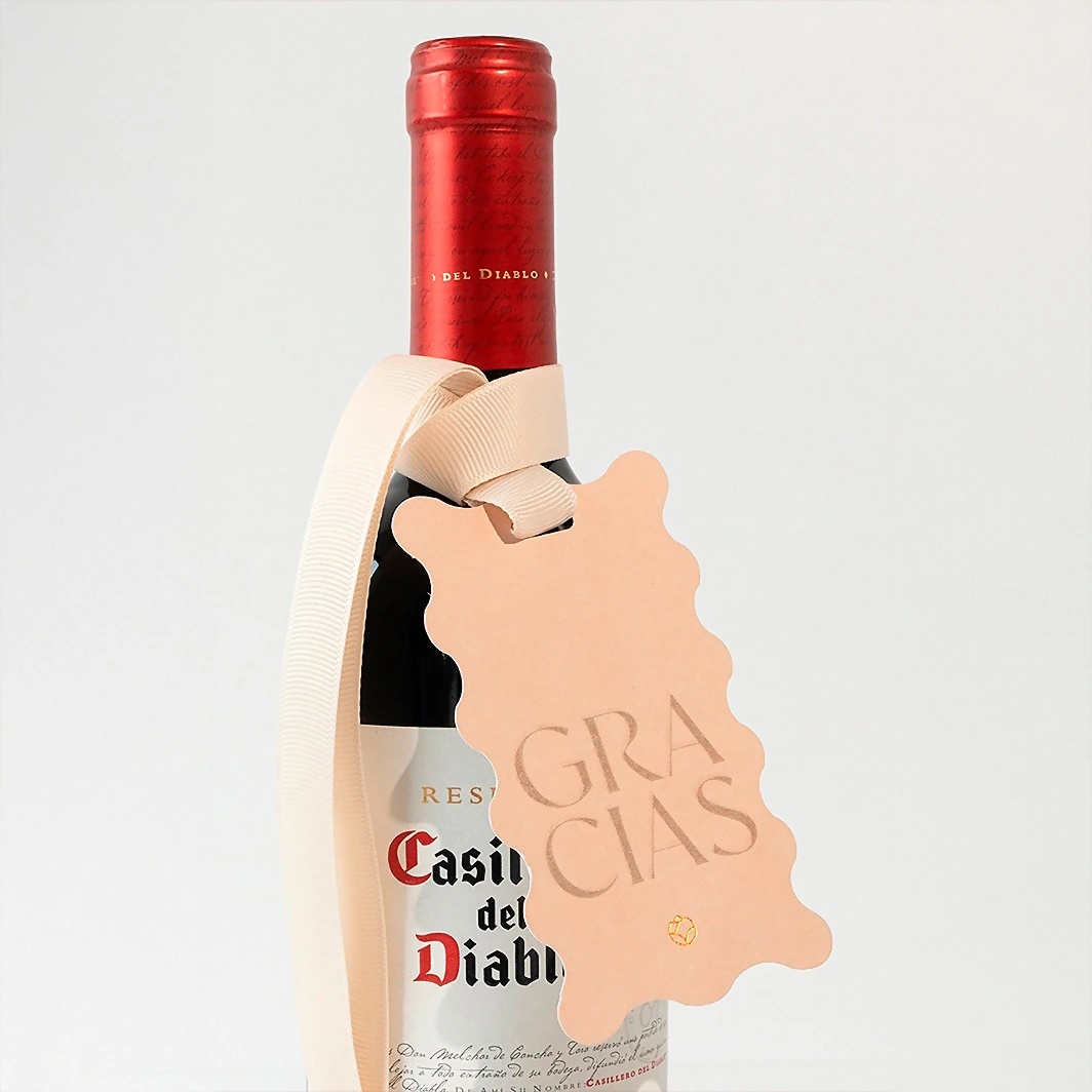 Vino con Distintivo Gracias 21483