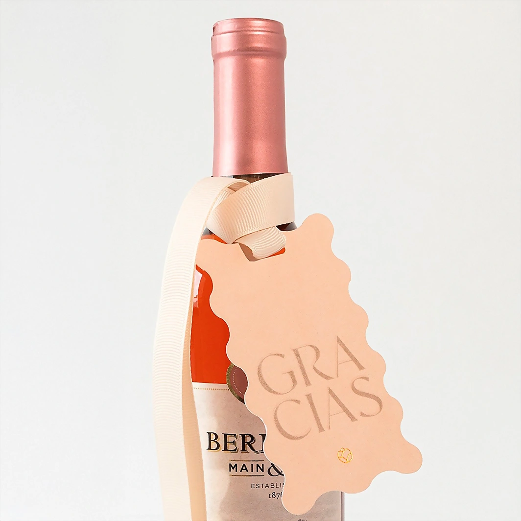 Vino con Distintivo Gracias 21484