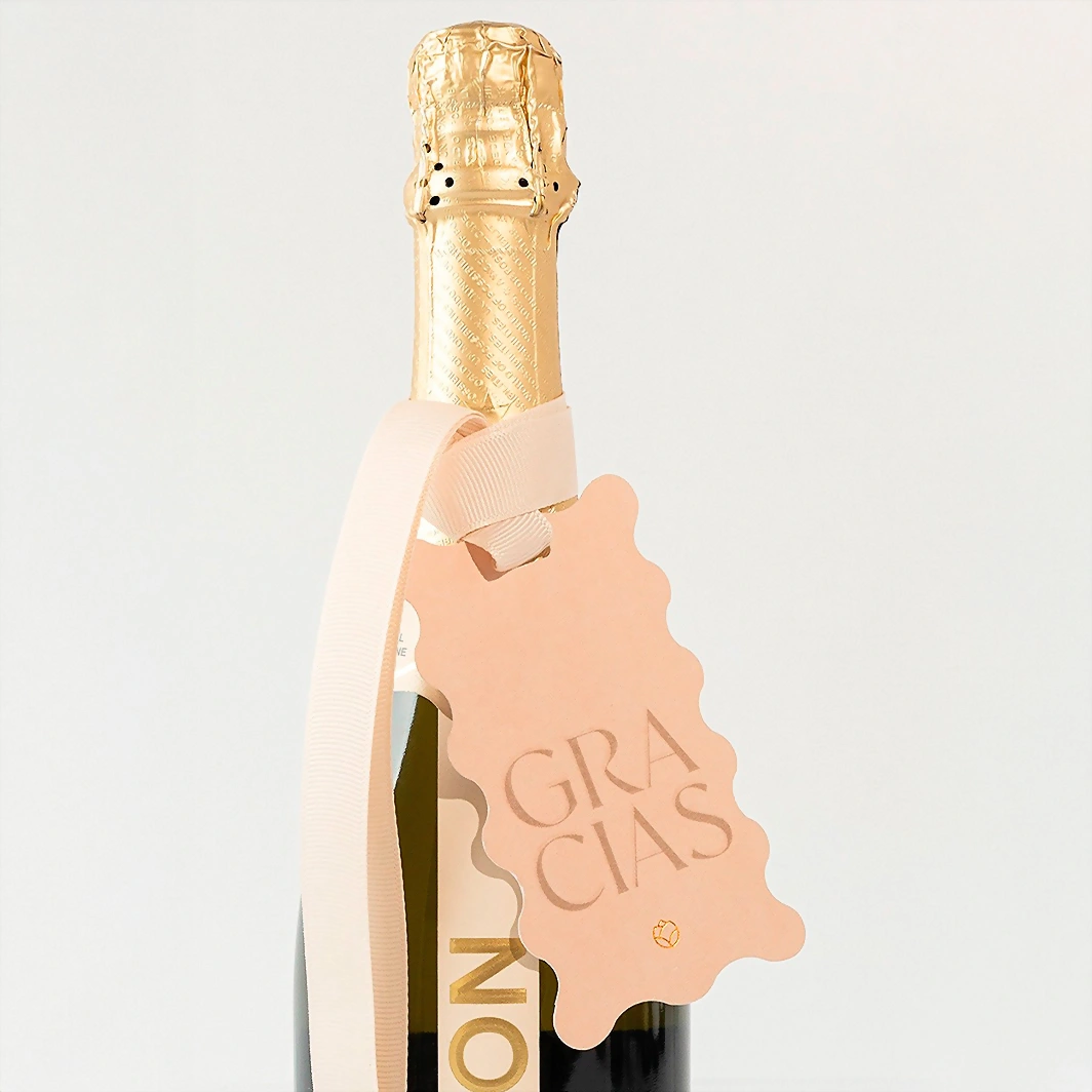 Vino con Distintivo Gracias 21486