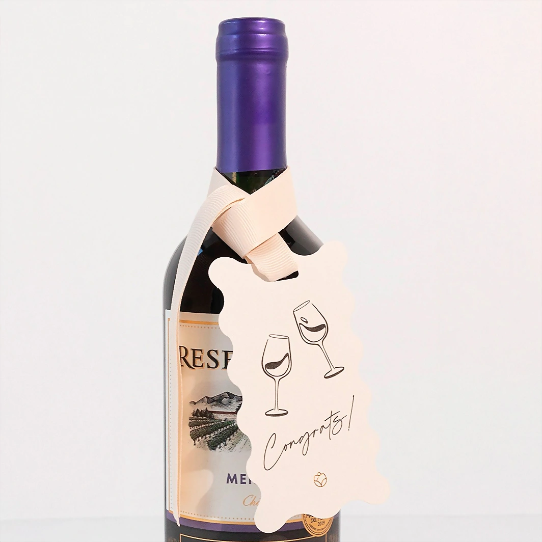Wine with Tag Congrats 21495