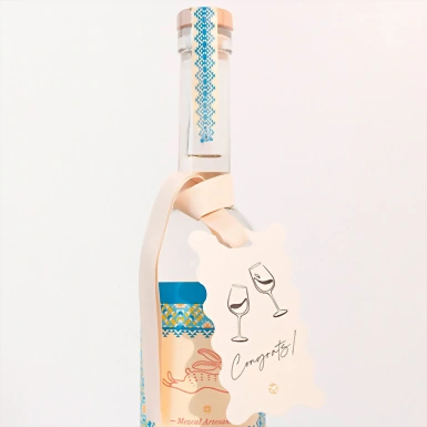 Mezcal con Distintivo Congrats 21502