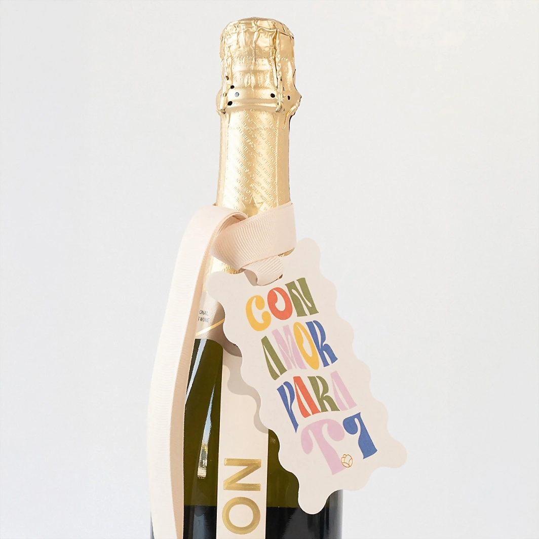 Sparkling Wine with Tag 21522