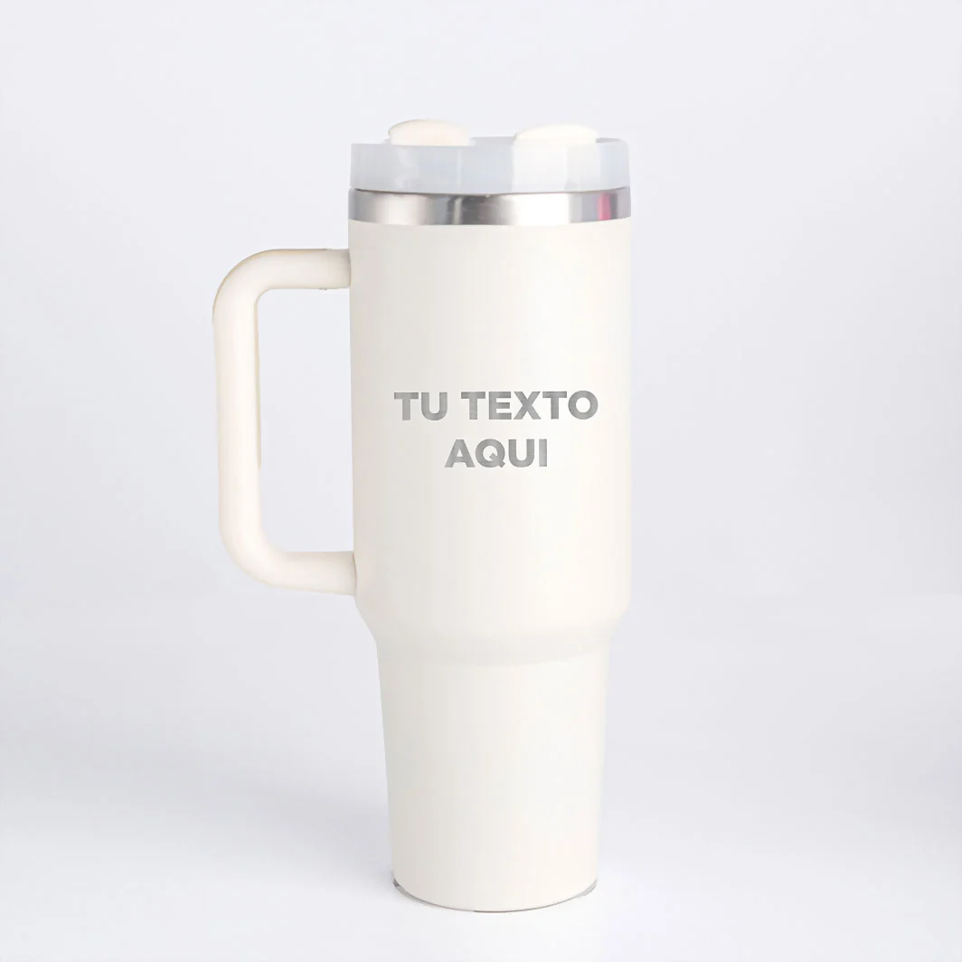 Personalize Beige Thermo 40oz 21561-P