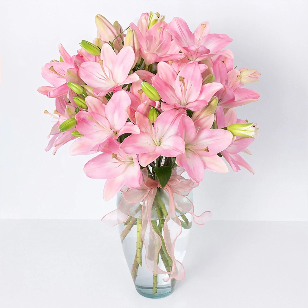 Arreglo de 15 Lily Rosas 21632