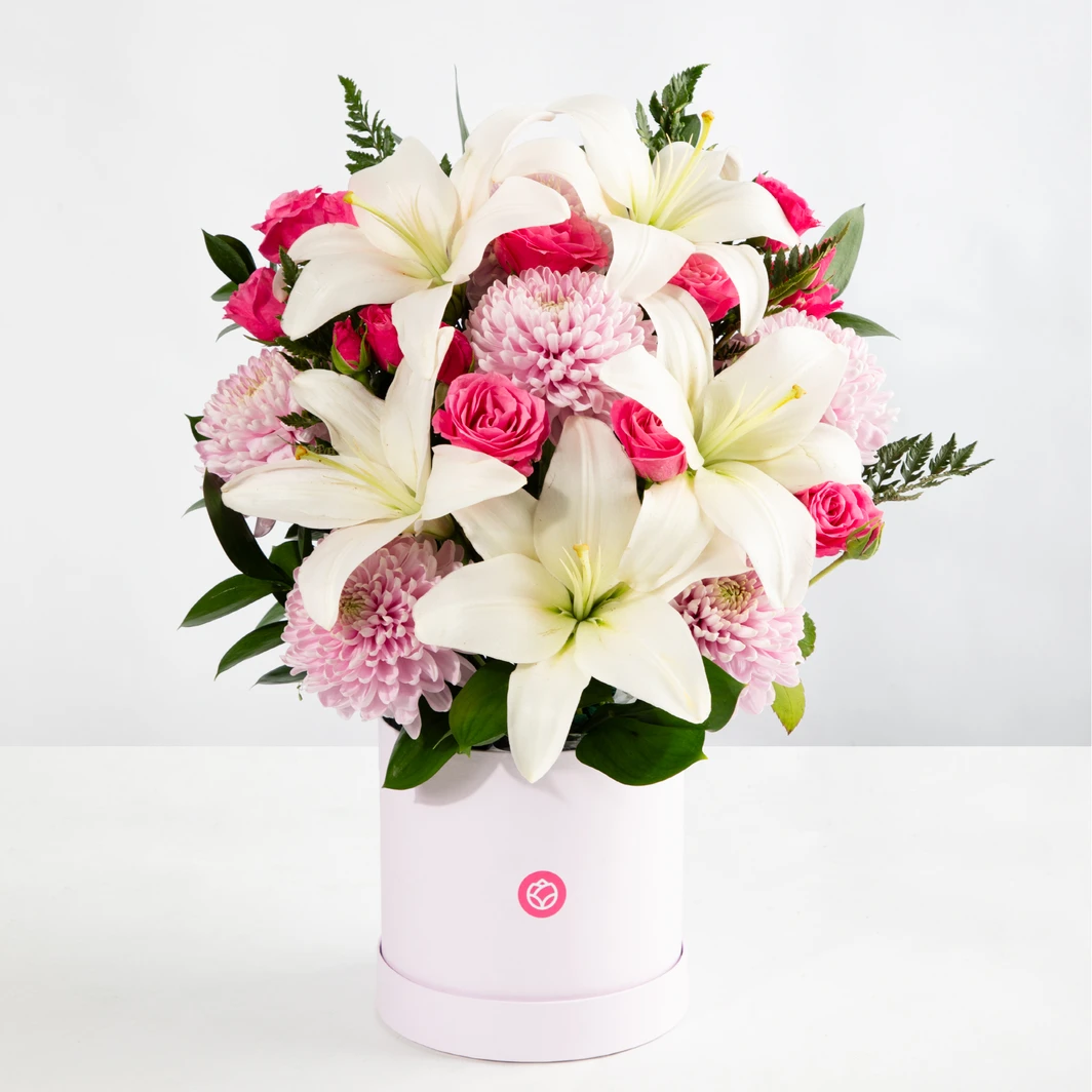 Arreglo de Lilys y Mini Rosas 21697