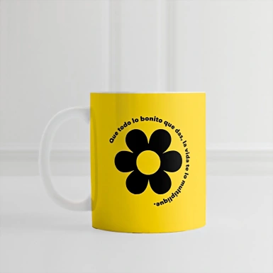 Personaliza Taza Diseño "Bonito Día" 11 oz 21739-P