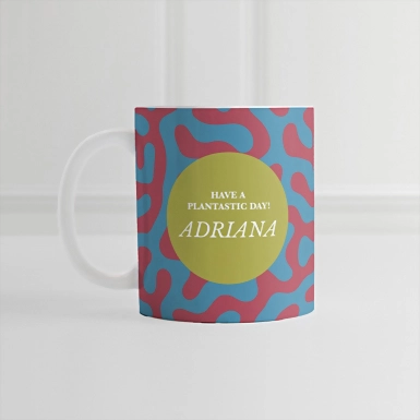 Personaliza Taza Diseño "Have a plantastic day" 11 oz 21747-P
