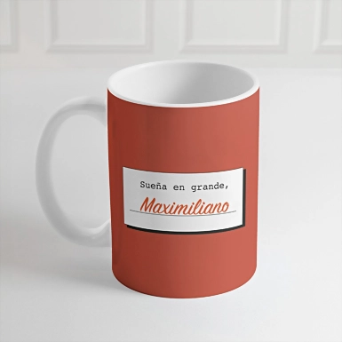 Personaliza Taza Diseño "Sueña en grande, tu puedes" 15 oz  21755-P