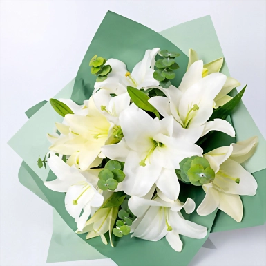 Ramo de Casablancas 21763