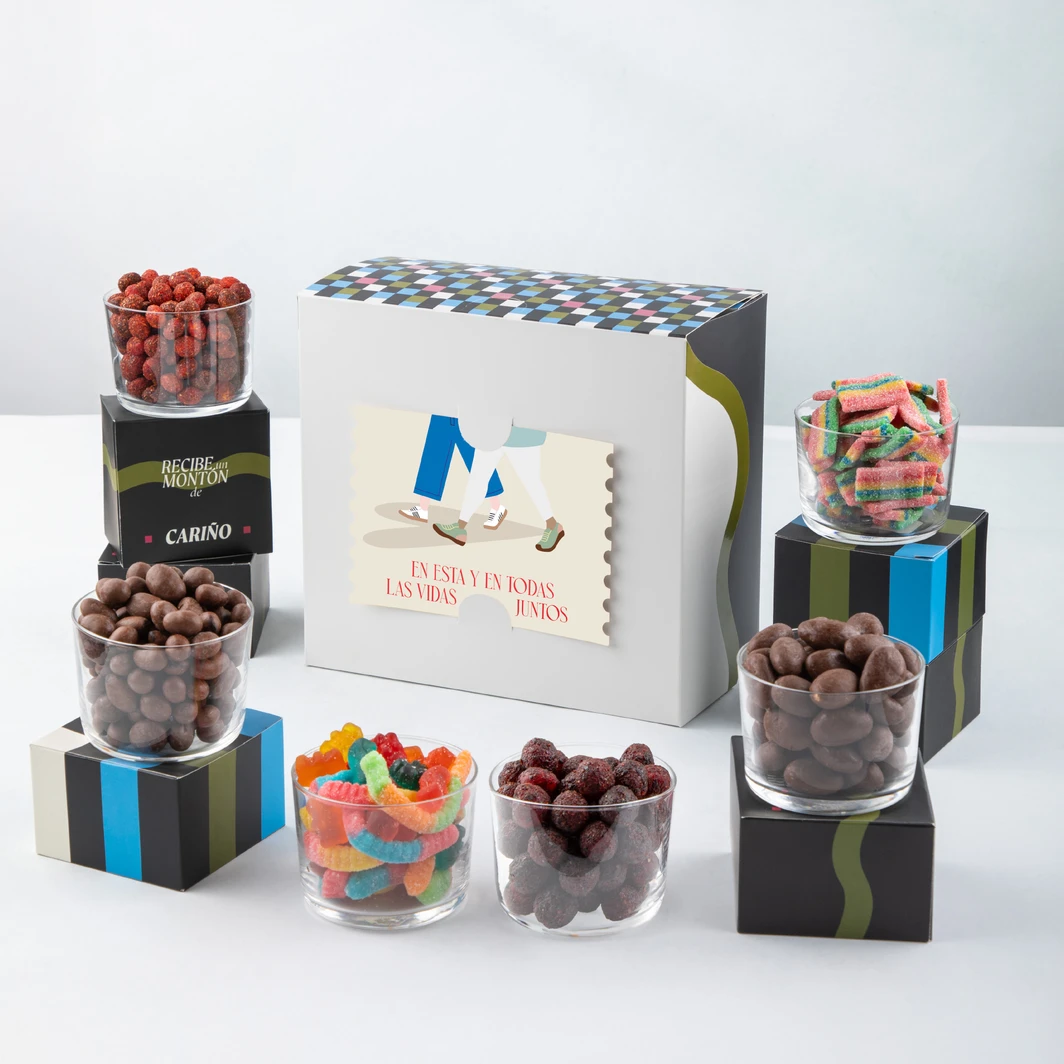 Regalo con Botanas Dulces 21797