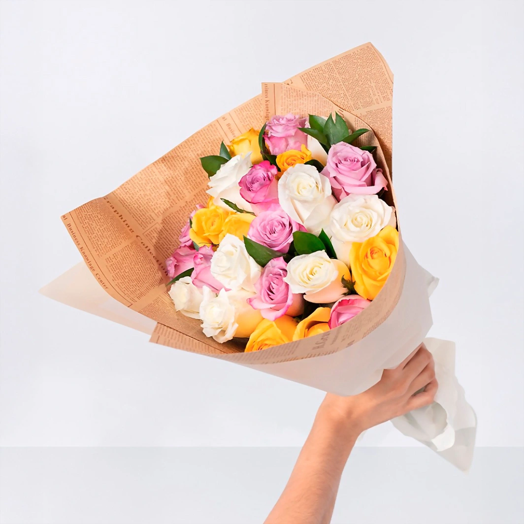 Ramo de 24 Rosas Combinadas 21833