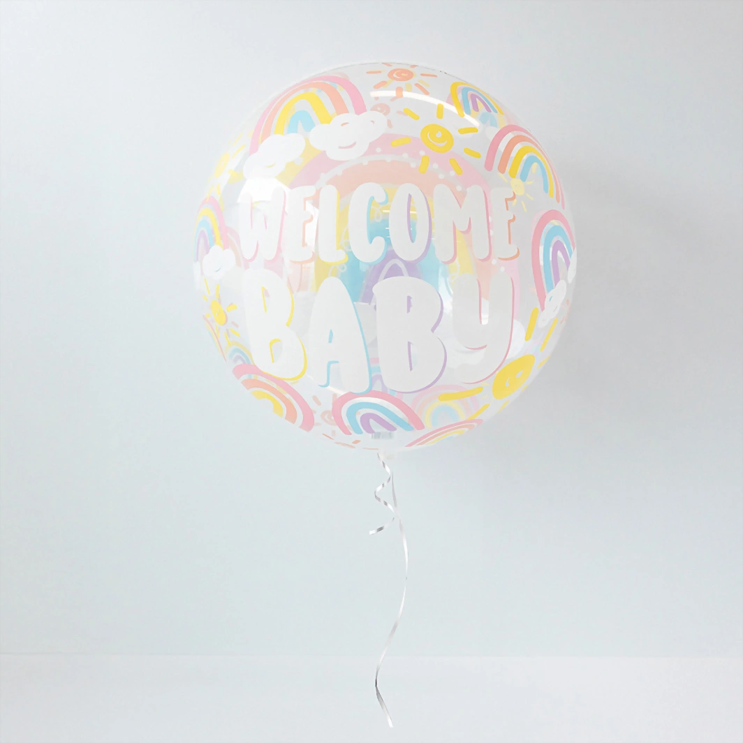 Welcome Baby Bubble Balloon 21860