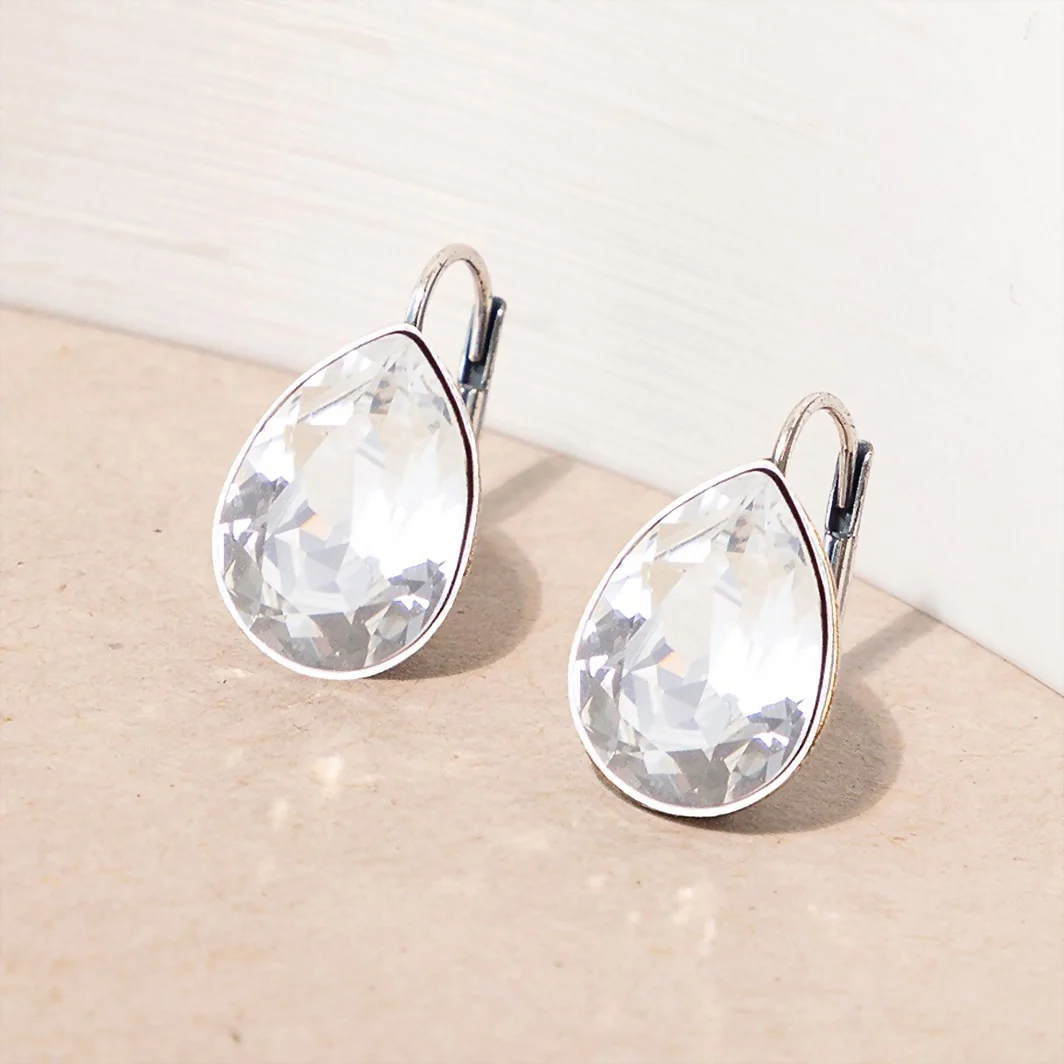 Aretes Gota Plata Dacova 21917