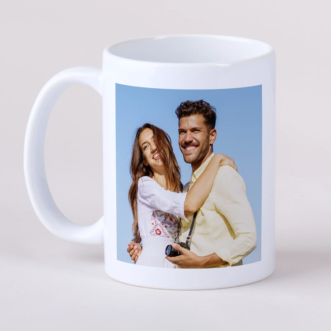 Personalize White Mug with Photo 15oz 21931-P