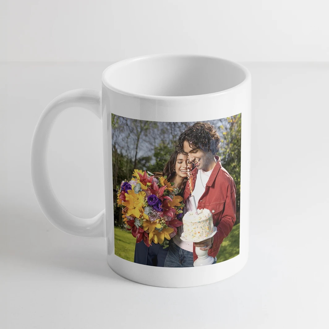 Personalize White Mug with Photo 15 oz 21931-P