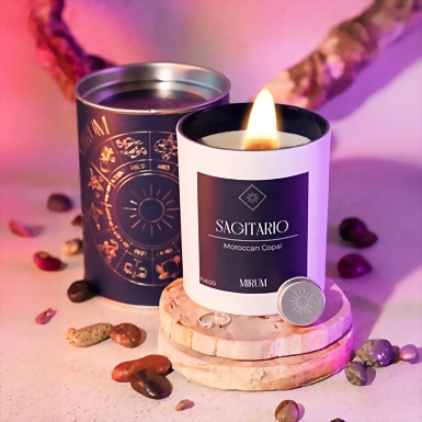 Vela con Anillo Signo Sagitario Mirum 400 ml 21947