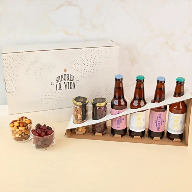 Regalo con Cerveza y Botanas 21991