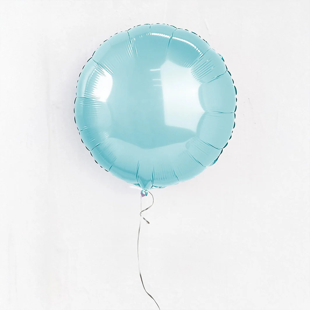 Globo Circular Azul Pastel 22006