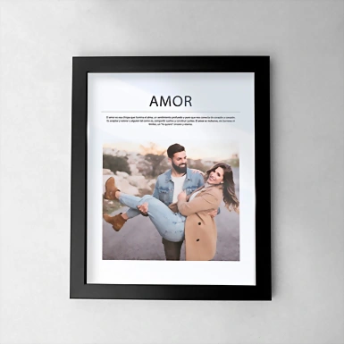 Marco Amor Grande en Negro 22181-P
