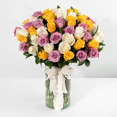 Arreglo de Rosas Combinadas 22185