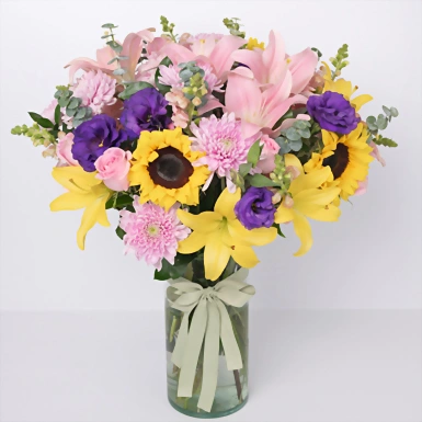 Lilys and Lisianthus Charm 22210