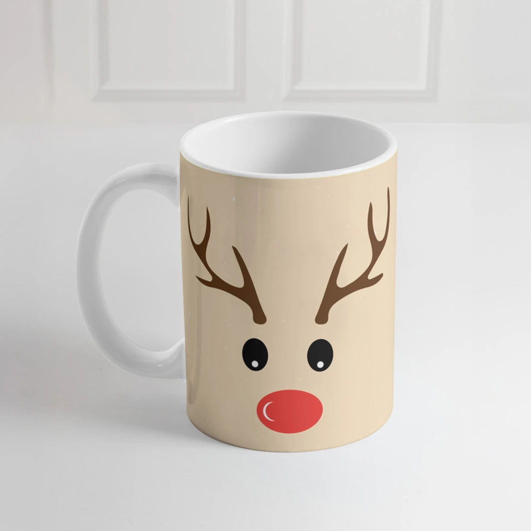 Personaliza taza diseño "Magia Navideña" 15 oz 22222-P