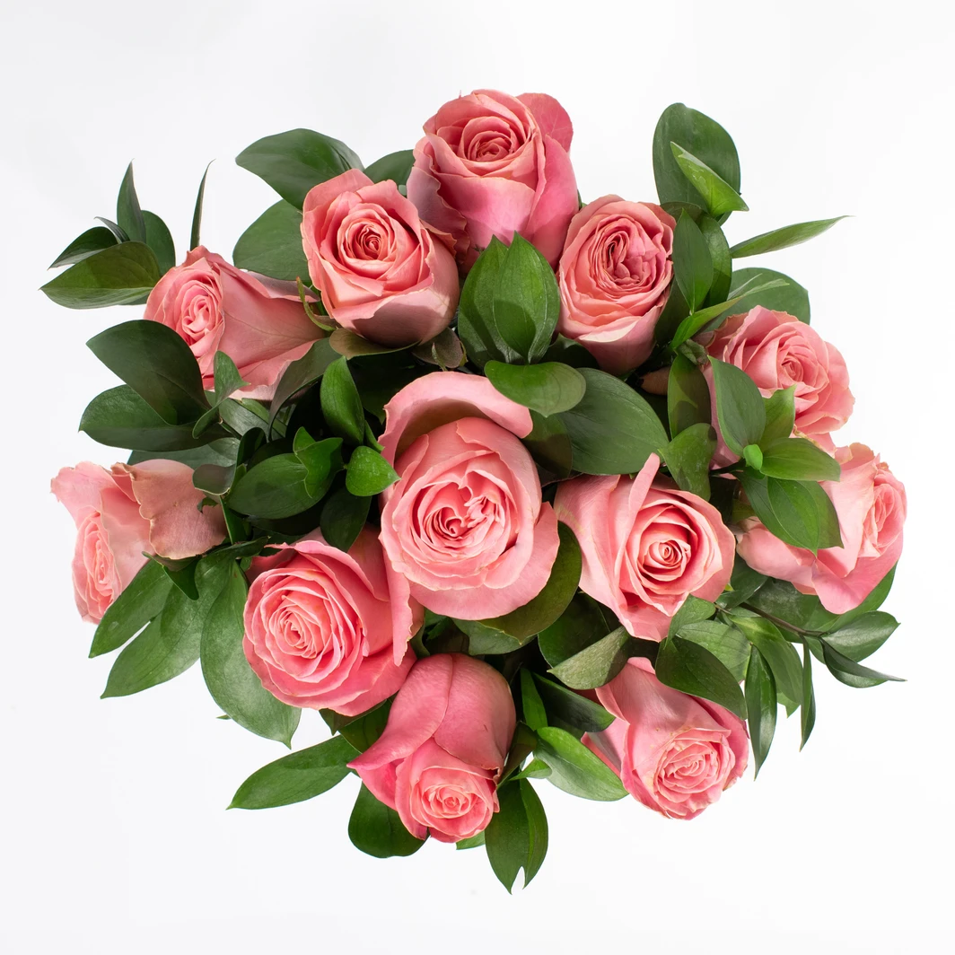 Bouquet of 24 Pink Roses 22423