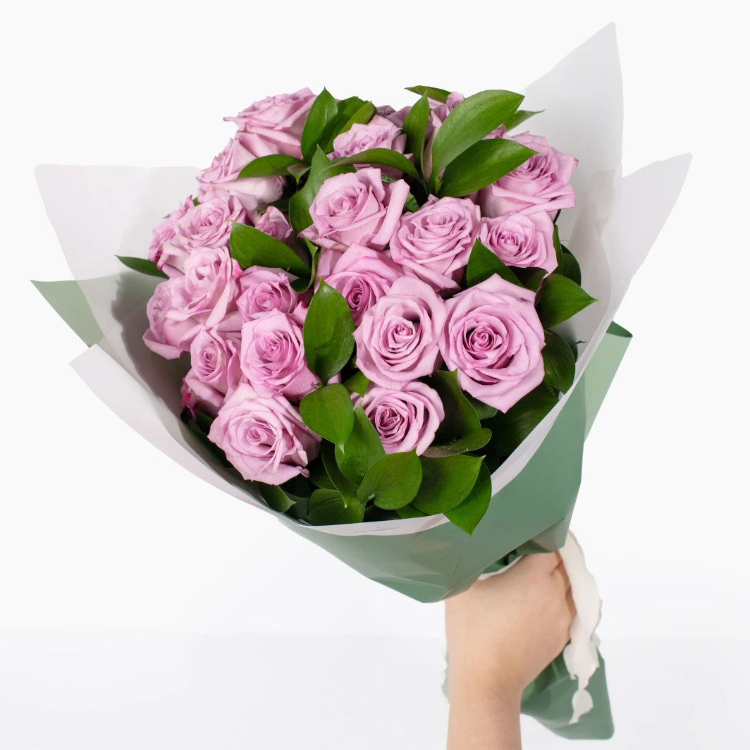 Ramo de 24 Rosas Lila 22429