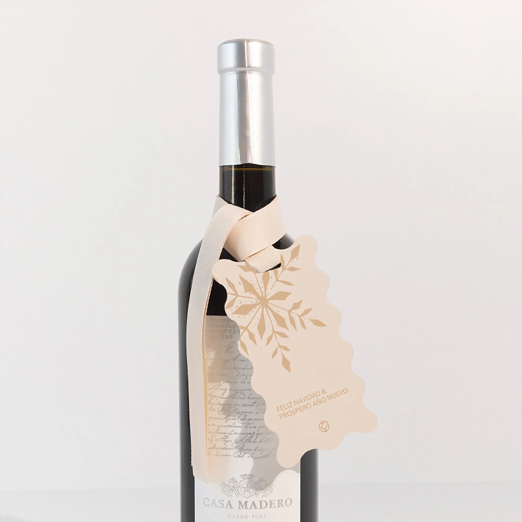 Vino con Distintivo Navidad 22440