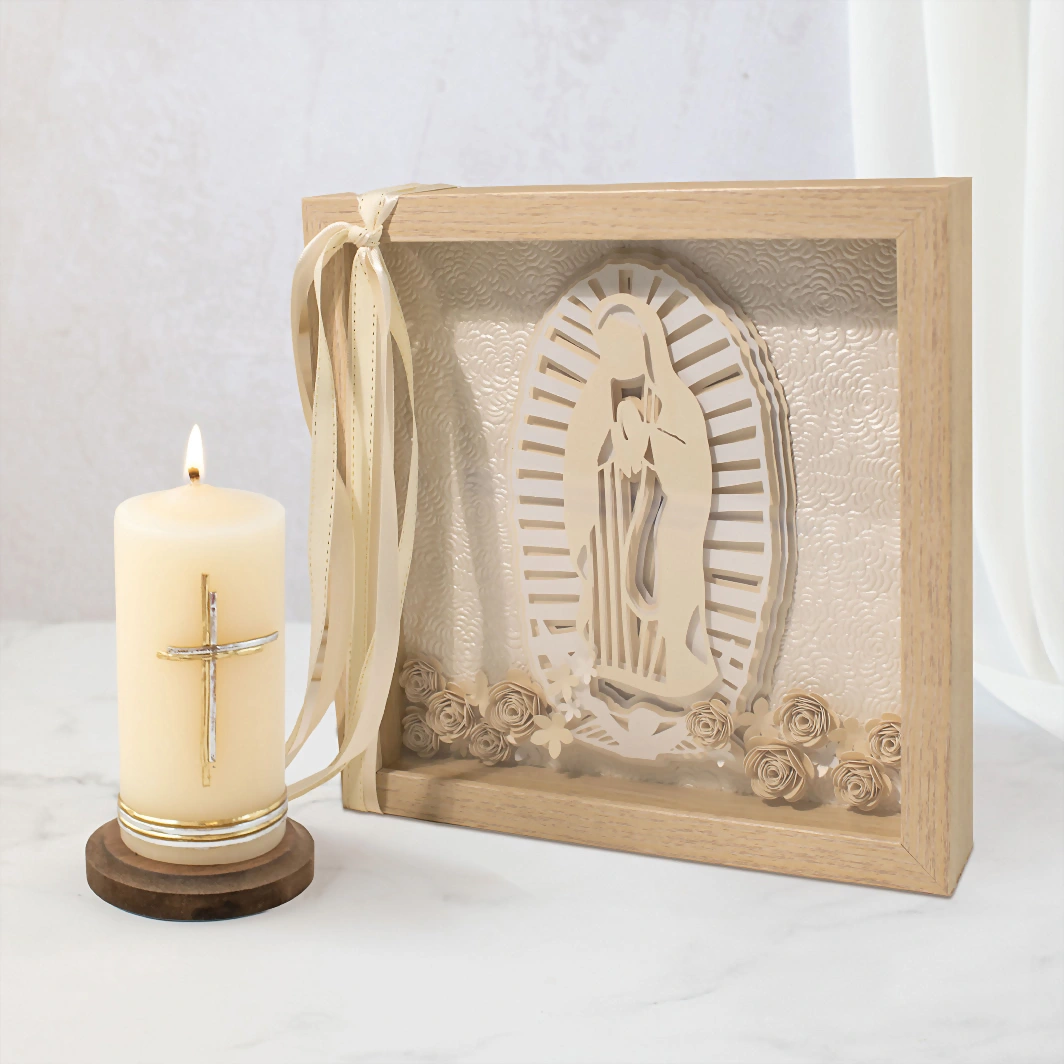 Cirio Cruz con Virgen de Guadalupe Spark 22489