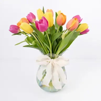 Arreglo de Tulipanes Coloridos 22506