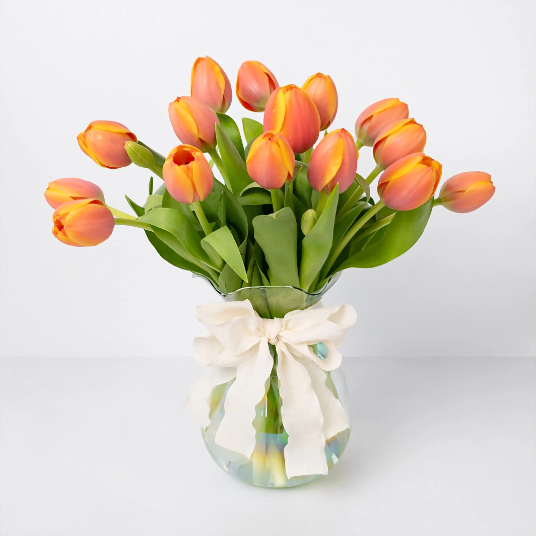 15 Orange Tulips 22510