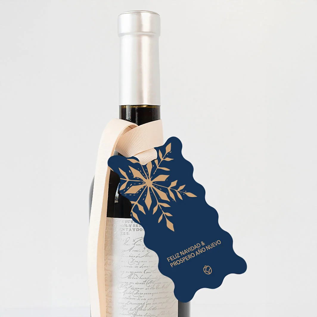 Vino con Distintivo Navidad 22542