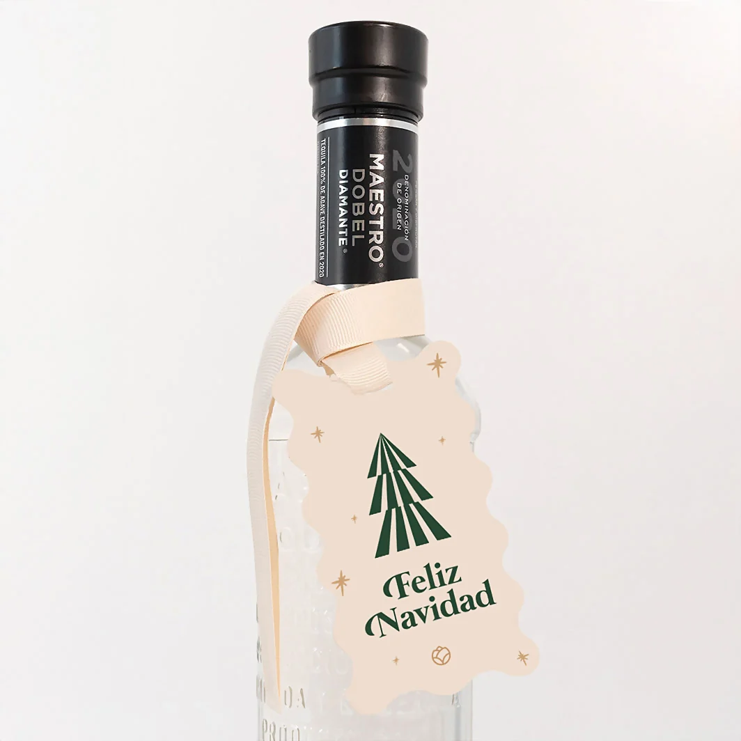 Tequila con Distintivo Navideño 22559