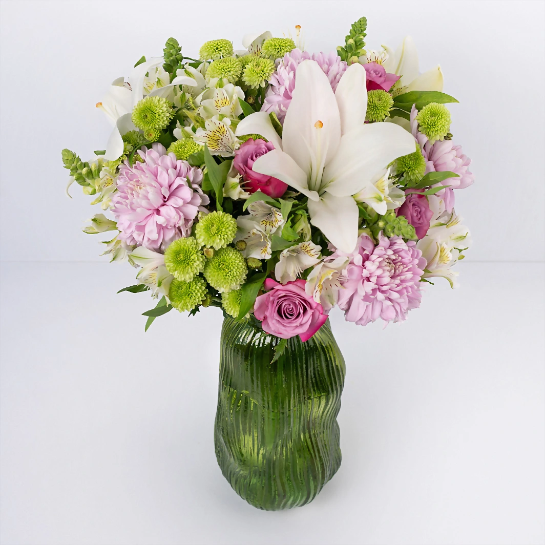 Arreglo de Roxanas y Lilys Blancas  22625