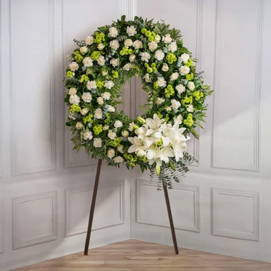 Condolence Wreath "Vivid Memory" 22724