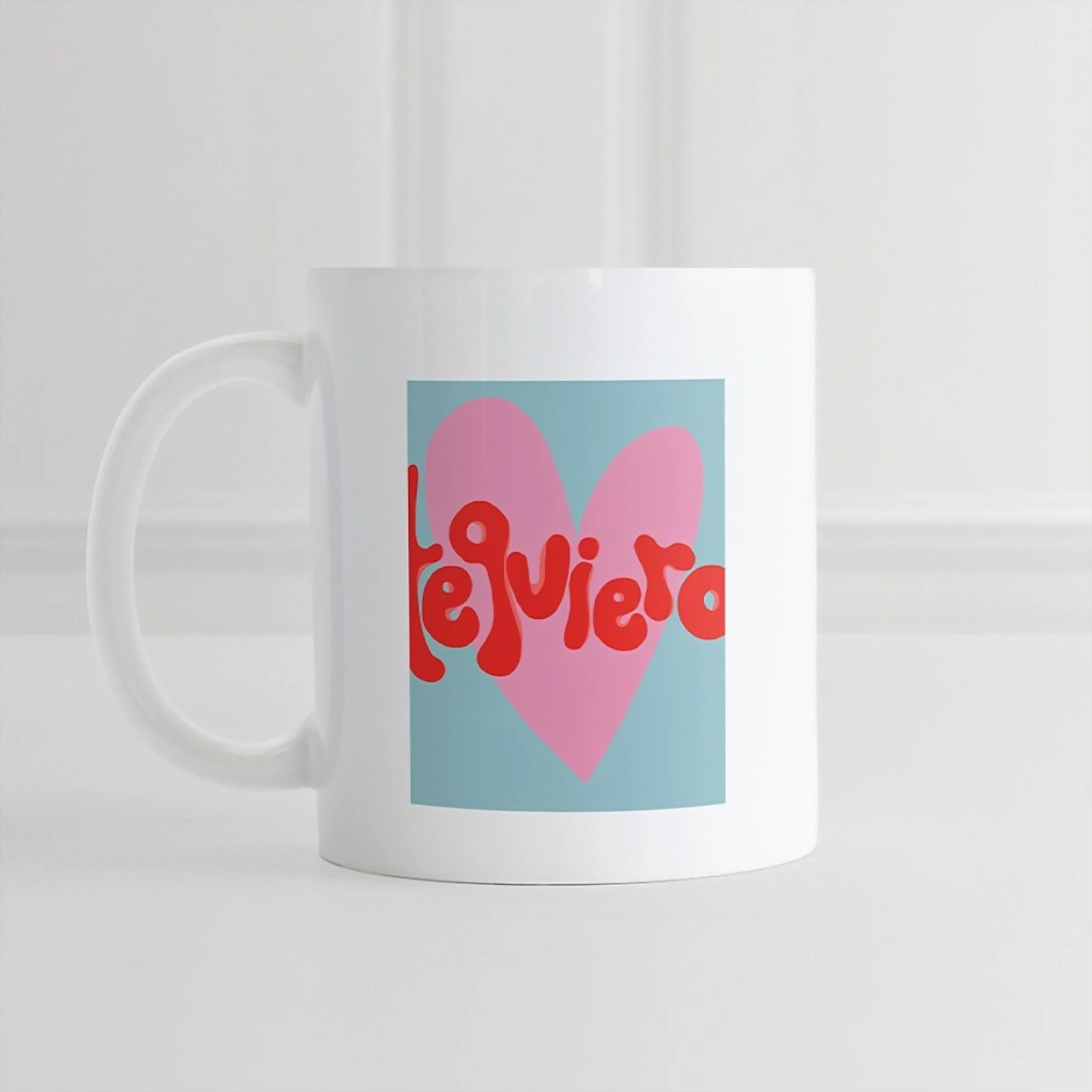 Personaliza taza diseño "Te quiero" 15oz 22789-P